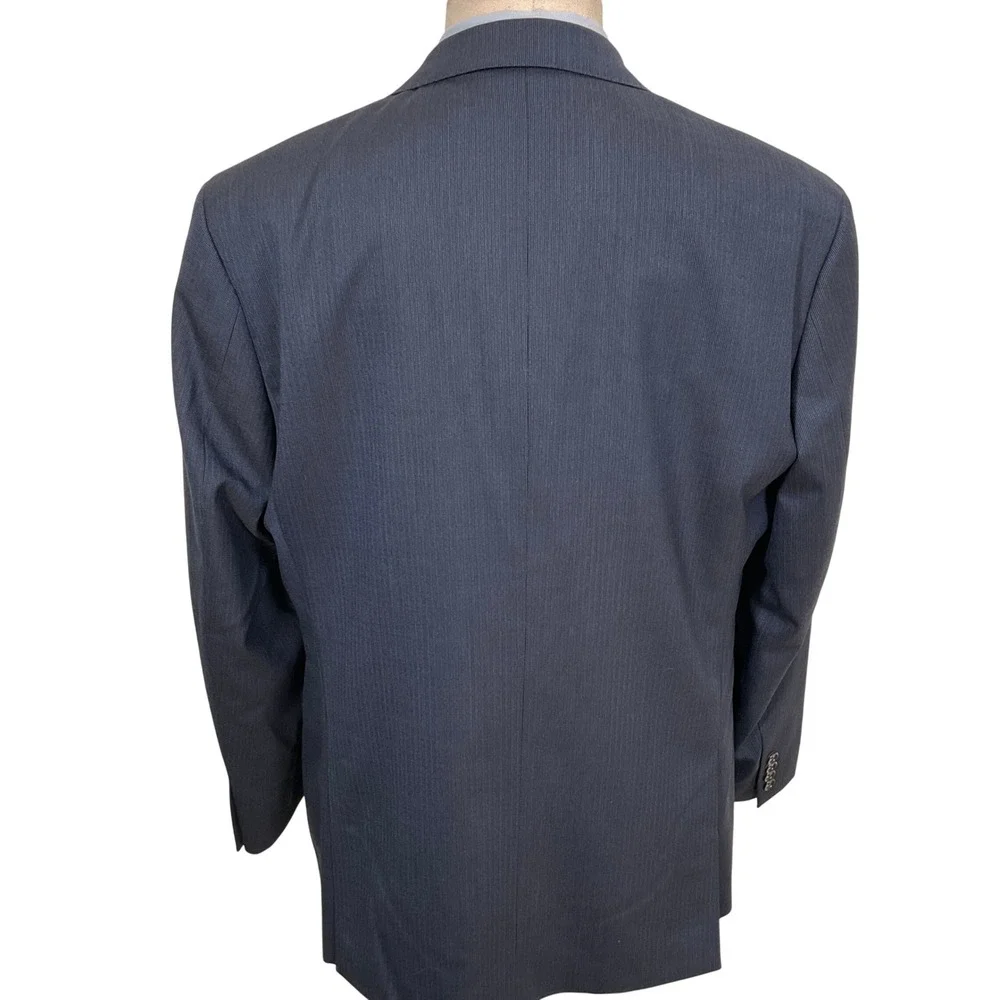 J. Crew Ludlow Blazer‎ Mens 44R Blue Black Flecked Slim Fit 4 Season Wool Jacket